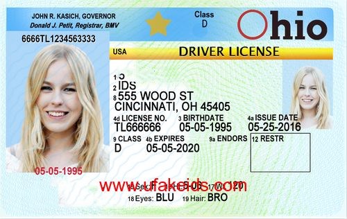 OHIO Fake ID