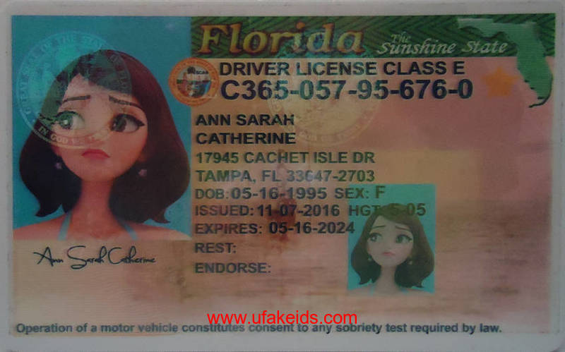 FLORIDA fake id