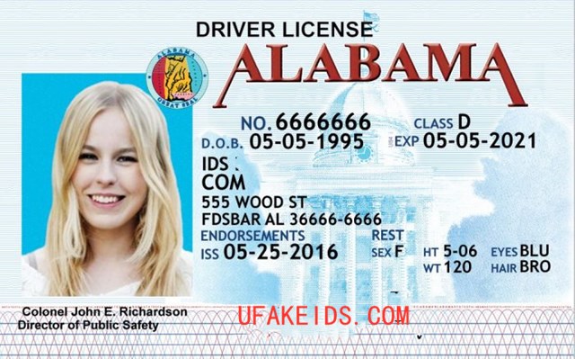 ALABAMA Faek ID