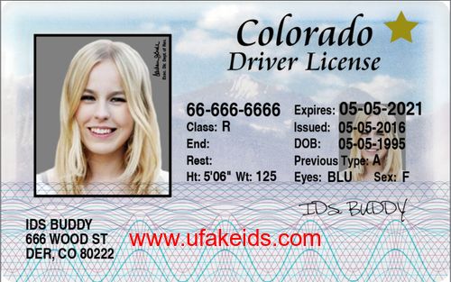 COLORADO Faek ID