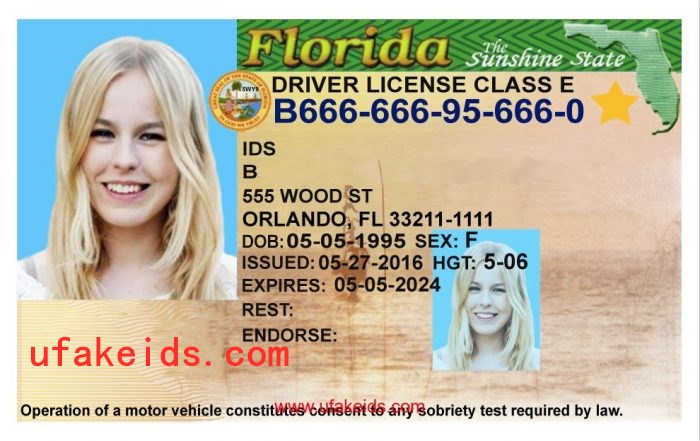 FLORIDA fake id