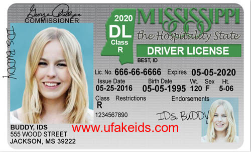 MISSISSIPPI Fake ID