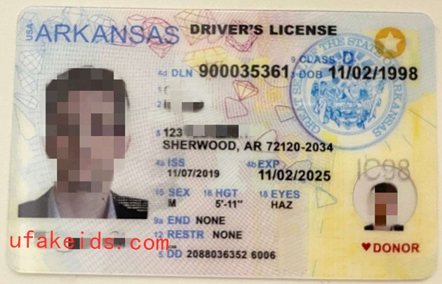 New Arkansas Faek ID