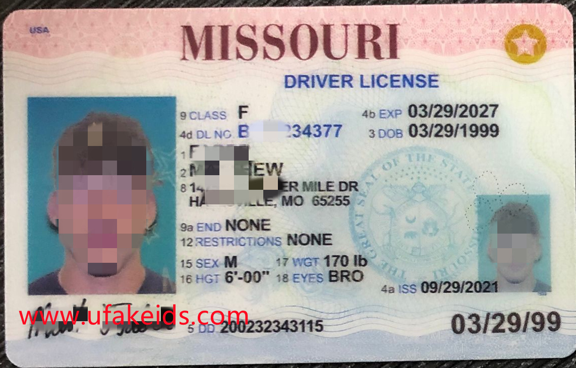 New Missouri Fake ID