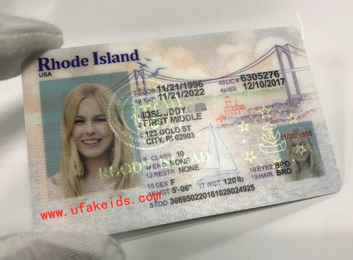 Rhode Island-new Faek ID