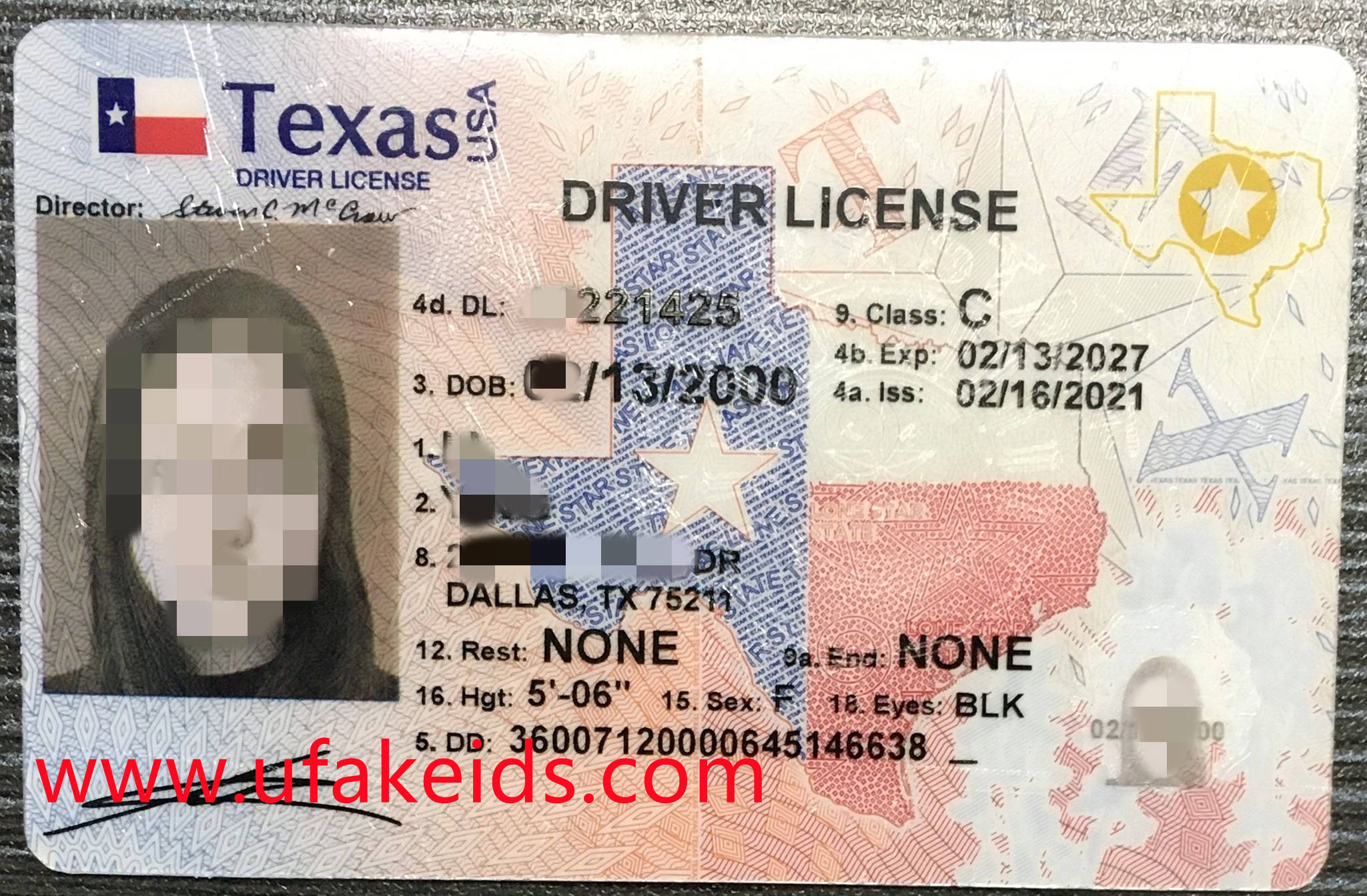New Texas Fake ID