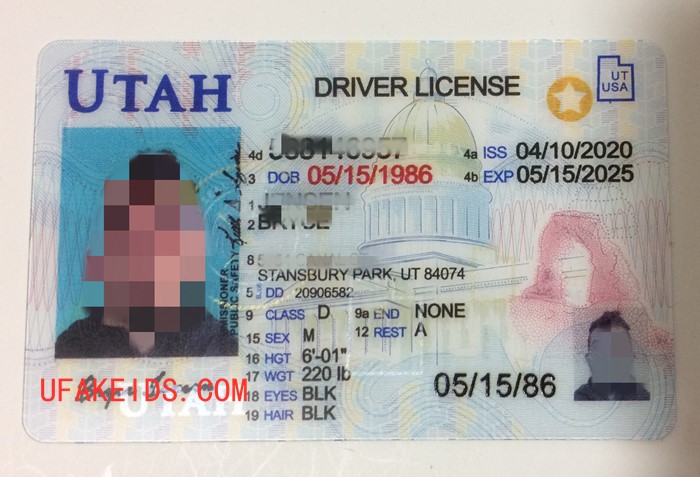 Utah-new Faek ID