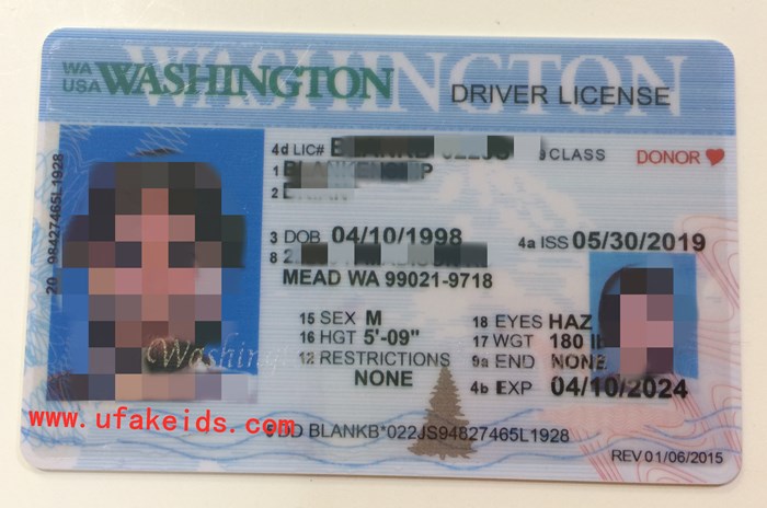 New Washington Fake ID