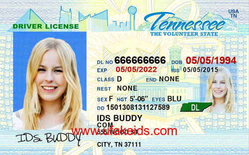 TENNESSEE Fake ID