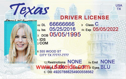 TEXAS Fake ID