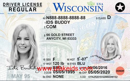 WISCONSIN Fake IDs