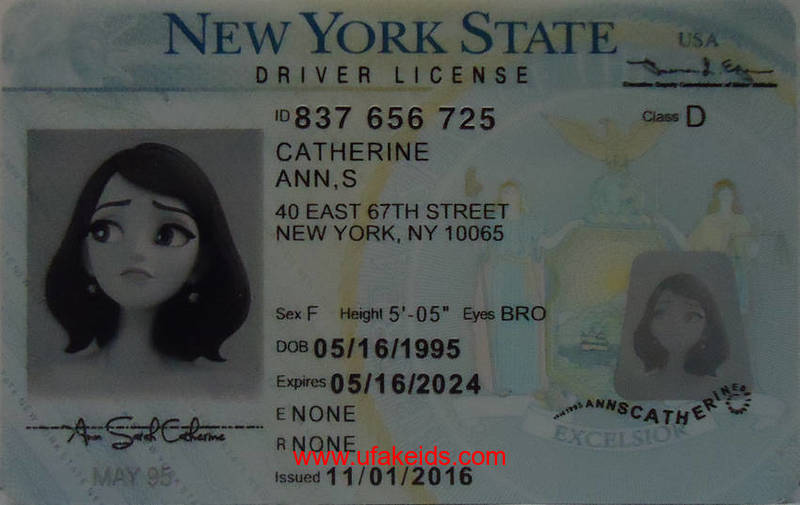 NEW YORK fake id