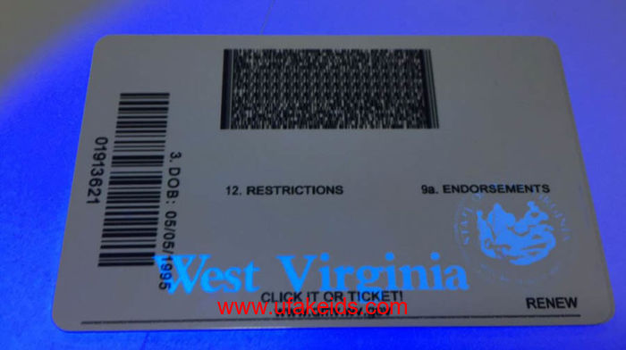 West Virginia Fake id