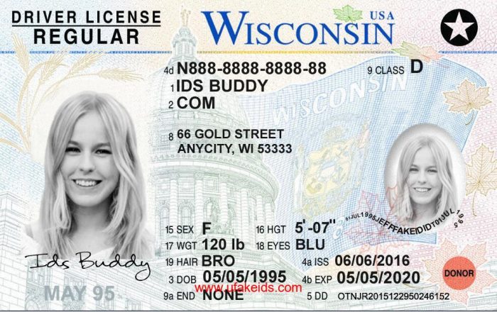 Wisconsin Fake ids