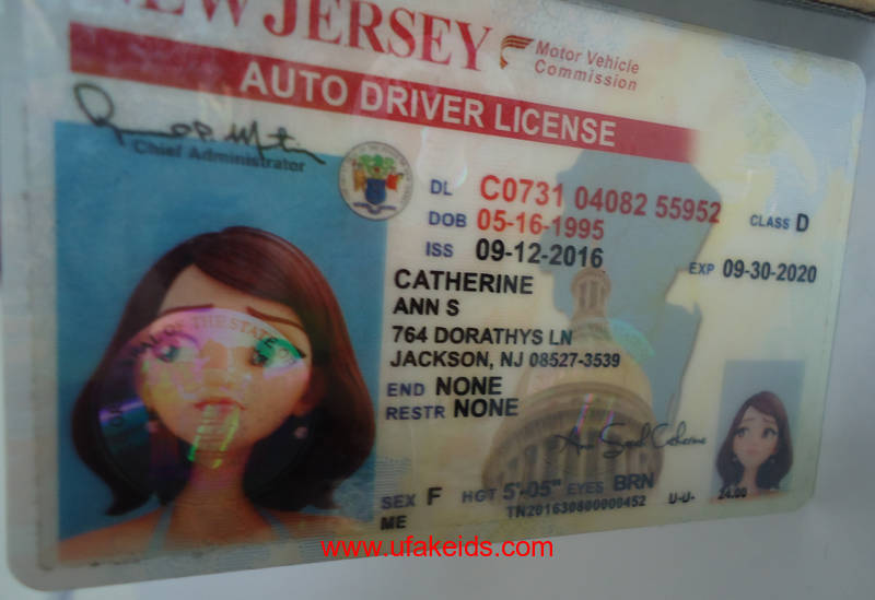 New Jersey Driver License