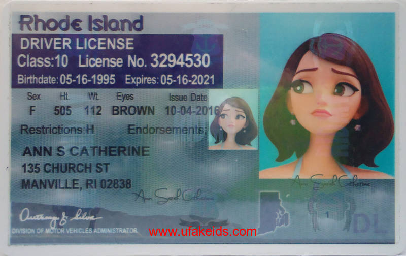 rhode island fake id