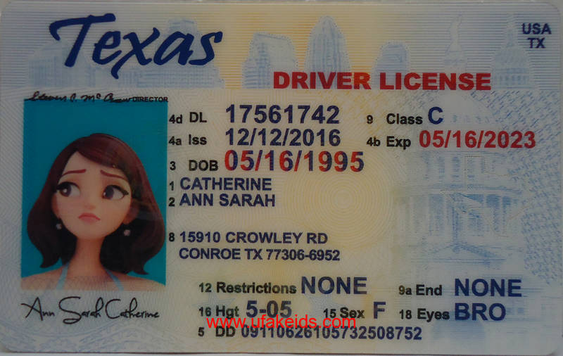 texas fake id