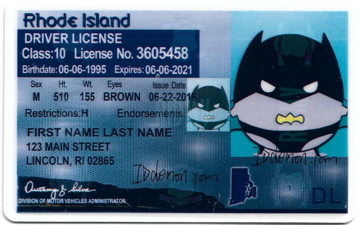 Rhode island Fake id