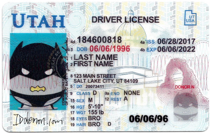 New Utah Fake id