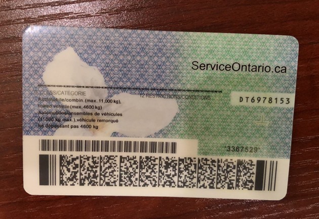 Ontario Canada Fake Id