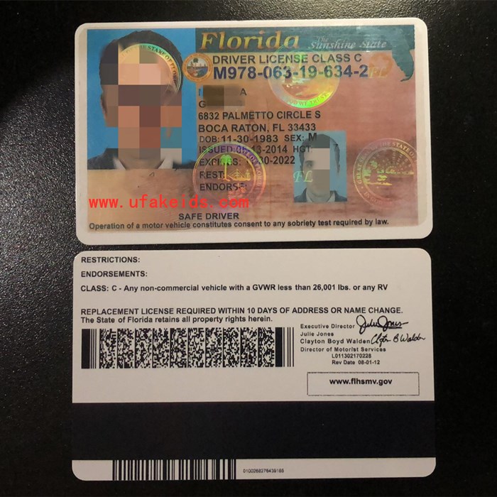Florida Id Fake Vs Real