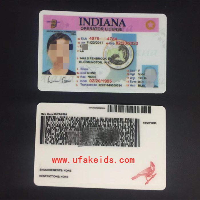 Indiana Fake Id Generator