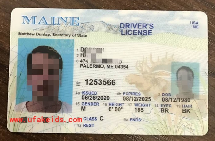 How To Spot A Fake Maine Id